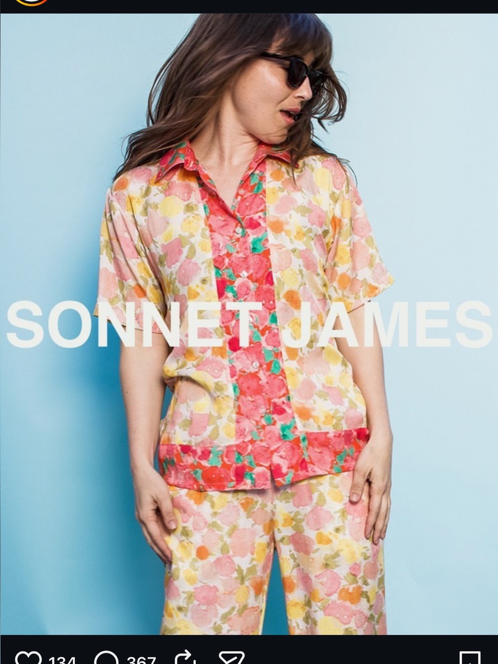Sonnet James Mixed Top